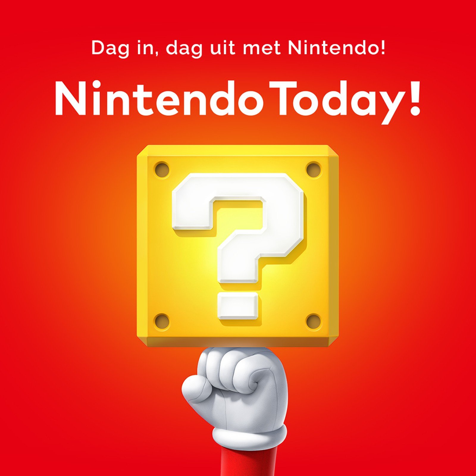  Poster voor Nintendo Today App