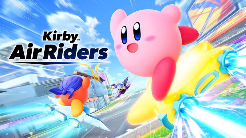  Poster voor Kirby Air Riders